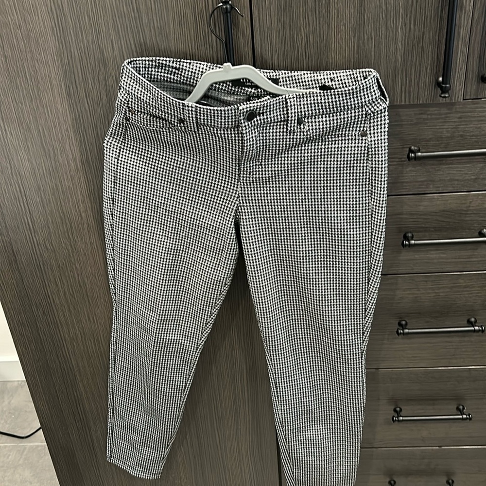 Houndstooth pants Whisper color cut 15097
